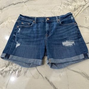 7 Seven for All Mankind Denim Medium Wash Shorts Size 28